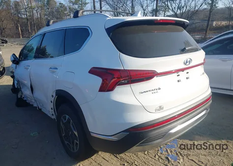 2022 Hyundai Santa Fe Hybrid Blue from USA, damaged, VIN KM8S2DA18NU049072